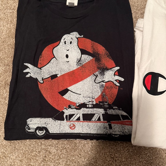 Lot of 3 graphic T-Shirt bundle size large - Picture 3 of 8